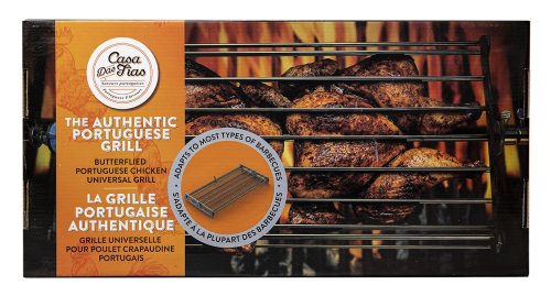 BBQ Grill for Butterflied Portuguese Chicken